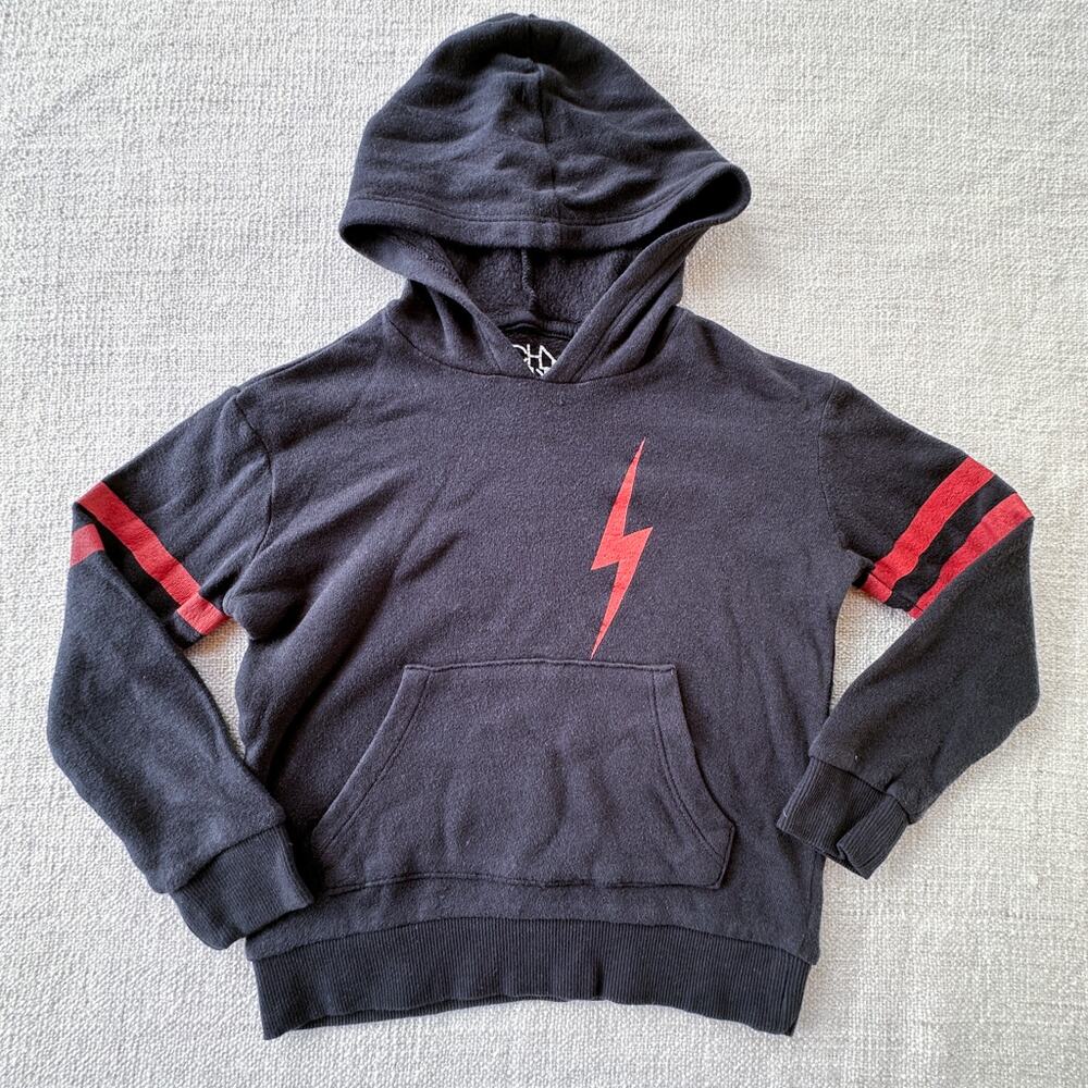 Chaser Lightning Bolt Hoodie Sweatshirt VGUC 6